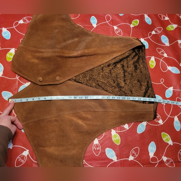 Vintage Leather Westernwear Vest - Picture 7 of 8